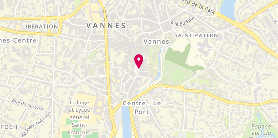Plan de Eye Invest, 8 Place des Lices, 56000 Vannes