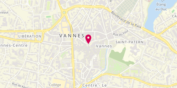 Plan de L'Observatoire, 1 Rue des Chanoines, 56000 Vannes