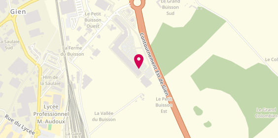 Plan de Optical Center, Zone Val Sologne
Rue de la Bosserie, 45500 Gien