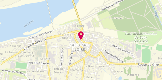 Plan de Llonch Opticiens, 20 Rue du Grand Sully, 45600 Sully-sur-Loire