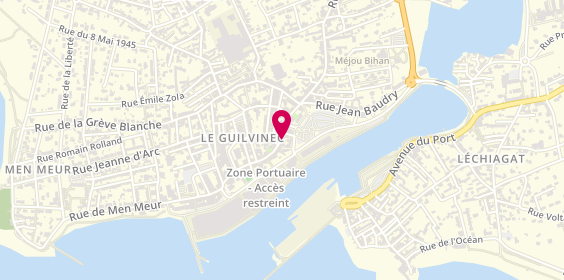 Plan de Le Comptoir Lunetier, 17 19 17 Rue la Marine, 29730 Guilvinec
