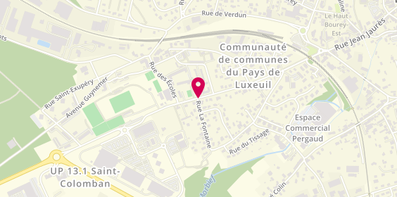 Plan de Vision Plus, Centre Commercial Hyper Casino avenue du Maréchal Turenne, 70300 Luxeuil-les-Bains