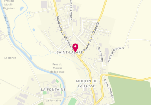 Plan de Sam Optique, Centre Commerciale Super U Faubourg Montargis, 45230 Châtillon-Coligny