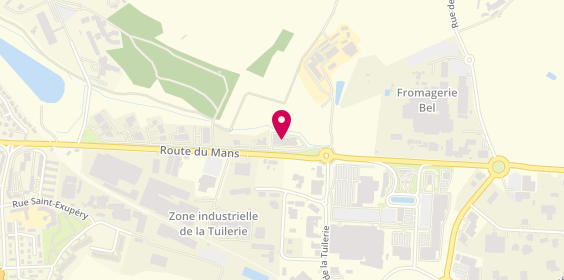 Plan de Optical Center, 2 Route du Mans, 72300 Sablé-sur-Sarthe