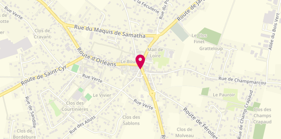 Plan de Le Collectif des Lunetiers, 18 Rue d'Allou, 45640 Sandillon