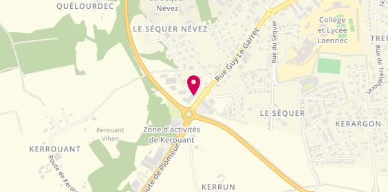 Plan de Les Lunettes de Juliette, Zone Artisanale Kerouant Vian, 29120 Pont-l'Abbé