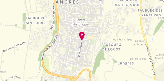 Plan de Mirettes & Ecoutilles, Champagne-Ardenne
5 Rue Diderot, 52200 Langres
