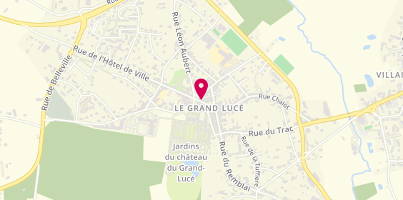 Plan de Optique de Luce, 4 Rue Nationale, 72150 Le Grand-Lucé