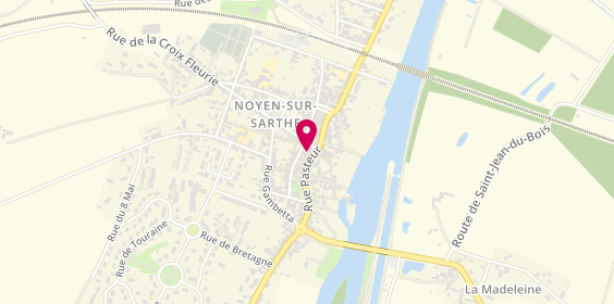 Plan de Instant Vision, 26 Rue Pasteur, 72430 Noyen-sur-Sarthe