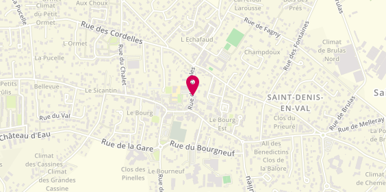 Plan de Les Lunettes d'Adeline, 72 Rue des Écoles, 45560 Saint-Denis-en-Val