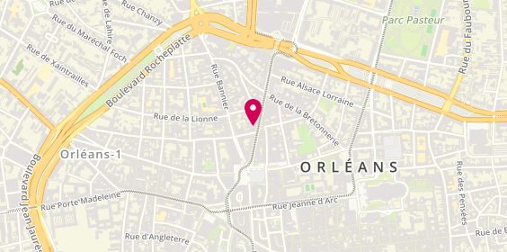 Plan de Optic 2000, 13 Rue de la République, 45000 Orléans