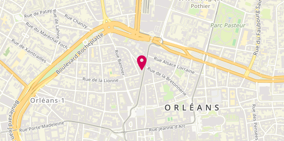 Plan de Edgard Opticiens, 21 Rue de la République, 45000 Orléans