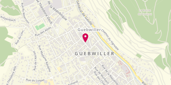 Plan de Opticien Guebwiller - Centre Ville - Krys, 116 Rue de la République, 68500 Guebwiller