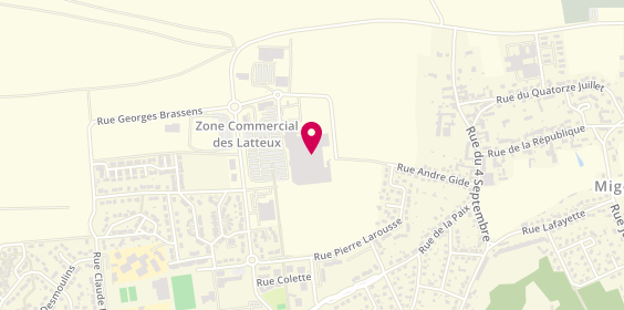 Plan de Krys, Centre Commercial Latteux
Rue Olympe de Gouges, 89400 Migennes