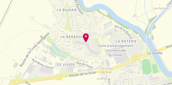 Plan de Optical Center, Aria parc Zone Artisanale du Viviers 2
1 Rue de la Bérardière, 72700 Allonnes