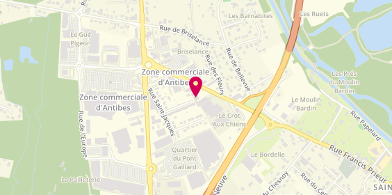 Plan de Optical Center, 529 Rue Saint Firmin des Vignes Centre Commercial Antibes
529 Route de Saint-Firmin des Vignes, 45200 Amilly