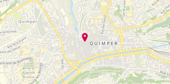 Plan de Quimper de Lunettes, 39 Rue Kereon, 29000 Quimper