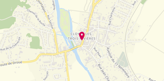 Plan de Vision Cloyes Opticiens, 15 Rue Nationale, 28220 Cloyes les Trois Rivières