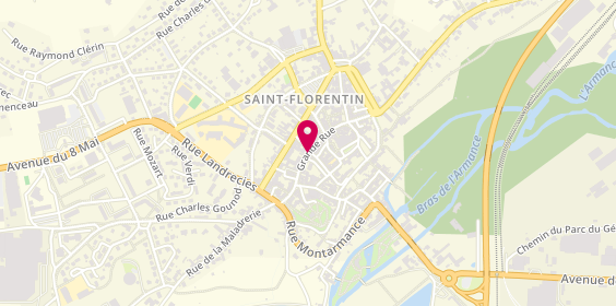 Plan de Opti'Flo Saint Florentin 89, 37 Grande Rue, 89600 Saint-Florentin