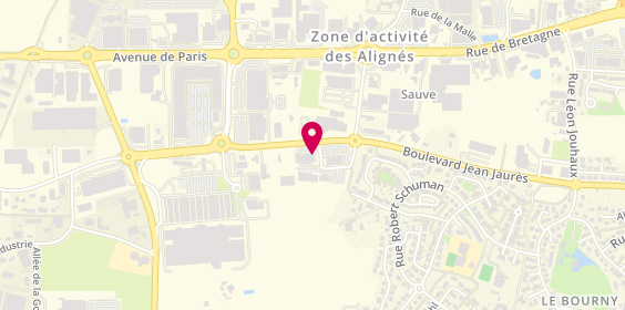 Plan de Optical Center, 90 Boulevard Louis Armand, 53940 Saint-Berthevin