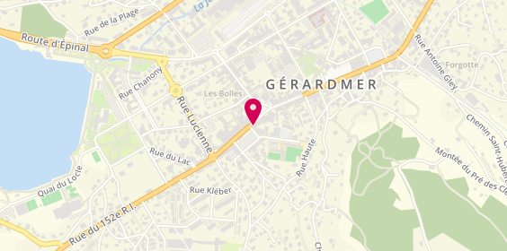Plan de L'Opticien Gérômois, 18 Rue Charles de Gaulle, 88400 Gérardmer