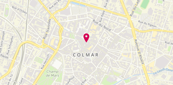 Plan de Écouter Voir Optique Mutualiste, 37 Rue des Clefs, 68000 Colmar