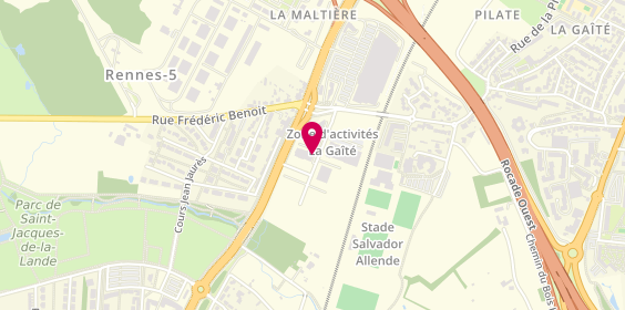 Plan de Optical Center, 139 Rue du Temple de Blosne, 35136 Saint-Jacques-de-la-Lande