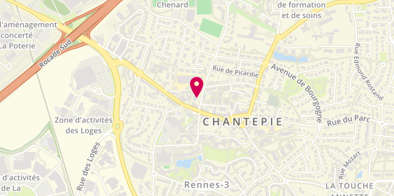 Plan de Chantepie Optique, Rue des Landes, 35135 Chantepie