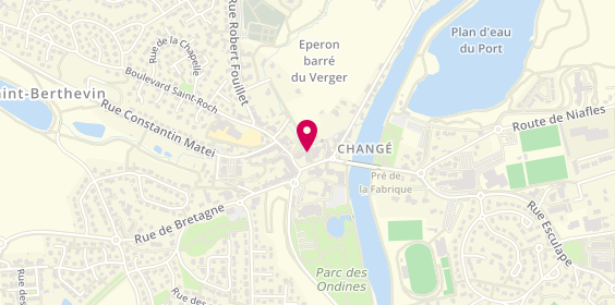 Plan de Regard Opticiens, 15 Rue Charles de Gaulle, 53810 Changé