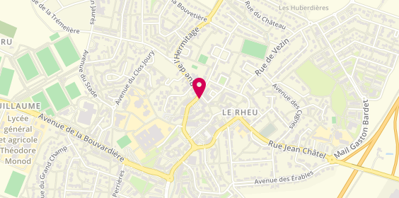 Plan de Aire Optique, 9 Rue de l'Hermitage, 35650 Le Rheu