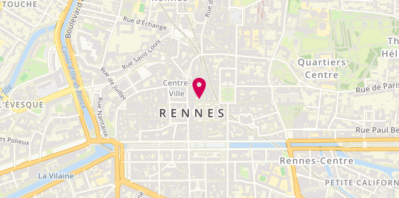 Plan de Le Petit Lunetier, 1 Rue d'Estrées, 35000 Rennes