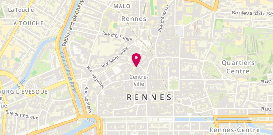 Plan de SAS Pmr, 18 Rue Rallier du Baty, 35000 Rennes