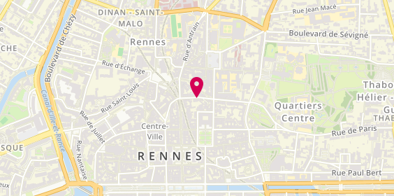 Plan de Amores Optic, 10 Rue de Bertrand, 35000 Rennes