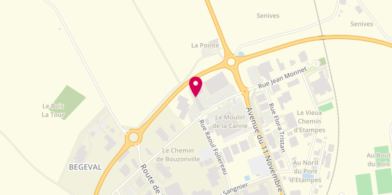 Plan de Générale d'Optique, Rue René Cassin Zone d'Activites de Senives, 45300 Pithiviers