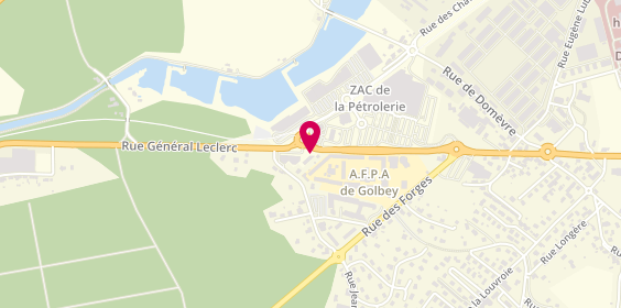Plan de Optical Center, 69 Rue du Général Leclerc 1ère Etage, 88190 Golbey