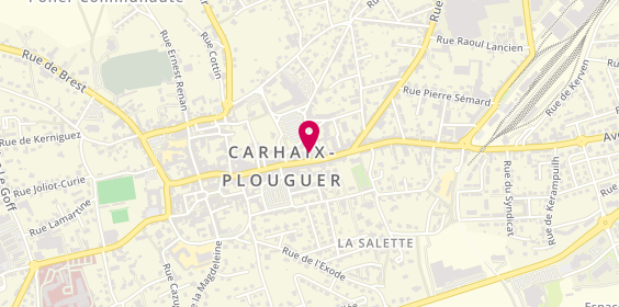 Plan de Visual, 11-13 Rue des Martyrs, 29270 Carhaix-Plouguer