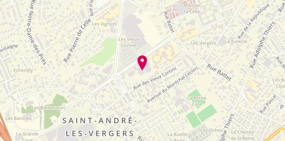 Plan de Optical Center, 9 Avenue Charles de Refuge Zone d'Aménagement Concerté De, 10120 Saint-André-les-Vergers