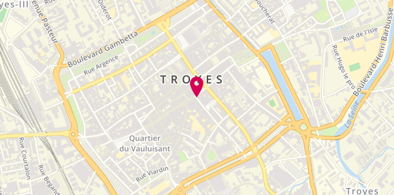 Plan de Richard Opticiens, 61 Rue Emile Zola, 10000 Troyes