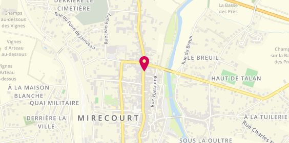Plan de Mirecourt Optique, 65 Rue du Général Leclerc, 88500 Mirecourt