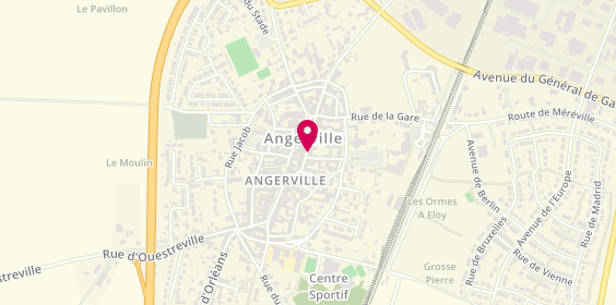 Plan de Angerville Optique, 45 Rue Nationale, 91670 Angerville