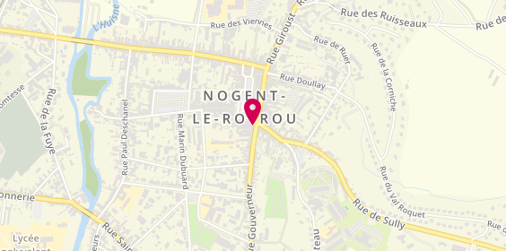 Plan de OPTIQUE PIGEARD - Nogent, 4 Rue Gouverneur, 28400 Nogent-le-Rotrou