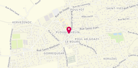 Plan de La Lunetterie, 9 Rue Pen Ar Bed, 29217 Plougonvelin