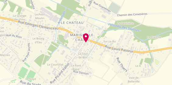 Plan de L'Opticien Qui Bouge, 3 Rue Picard Vallot, 10350 Marigny-le-Châtel