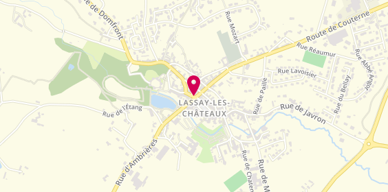 Plan de Lissac, 1 Rue du Château, 53110 Lassay-les-Châteaux