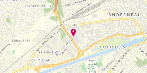 Plan de Lissac, 37 Rue Hervé de Guébriant Centre Commercial Intermarché, 29800 Landerneau