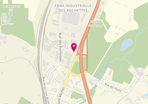 Plan de Optical Center, Zone Industrielle Les
Rue des Rochettes, 91150 Morigny-Champigny
