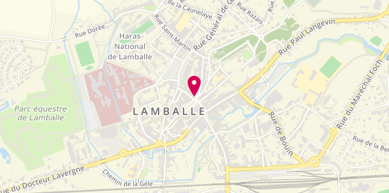 Plan de Alain Afflelou Acousticien, 1 Rue Dr Calmette, 22400 Lamballe-Armor