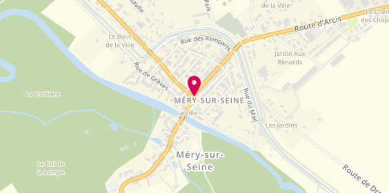 Plan de M'voir, 2 place Croala, 10170 Méry-sur-Seine