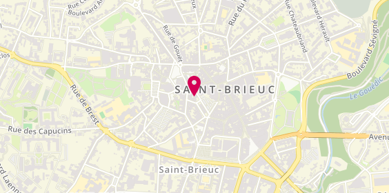 Plan de Optical Center, 6 Rue de la Poissonnerie, 22000 Saint-Brieuc