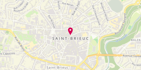 Plan de Optic 2000, 11 place Glais Bizoin, 22000 Saint-Brieuc